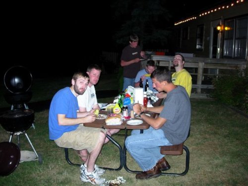 Eating Dinner